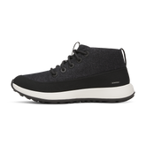 Men's Wool Runner NZ Mid Waterproof - Natural Black (Natural White Sole)