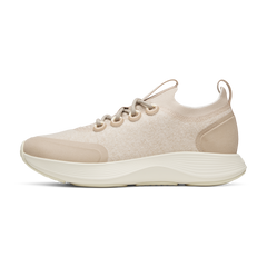 Men's Wool Strider - Rugged Beige (Natural White Sole)
