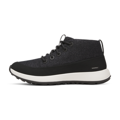 Women's Wool Runner NZ Mid Waterproof - Natural Black (Natural White Sole)