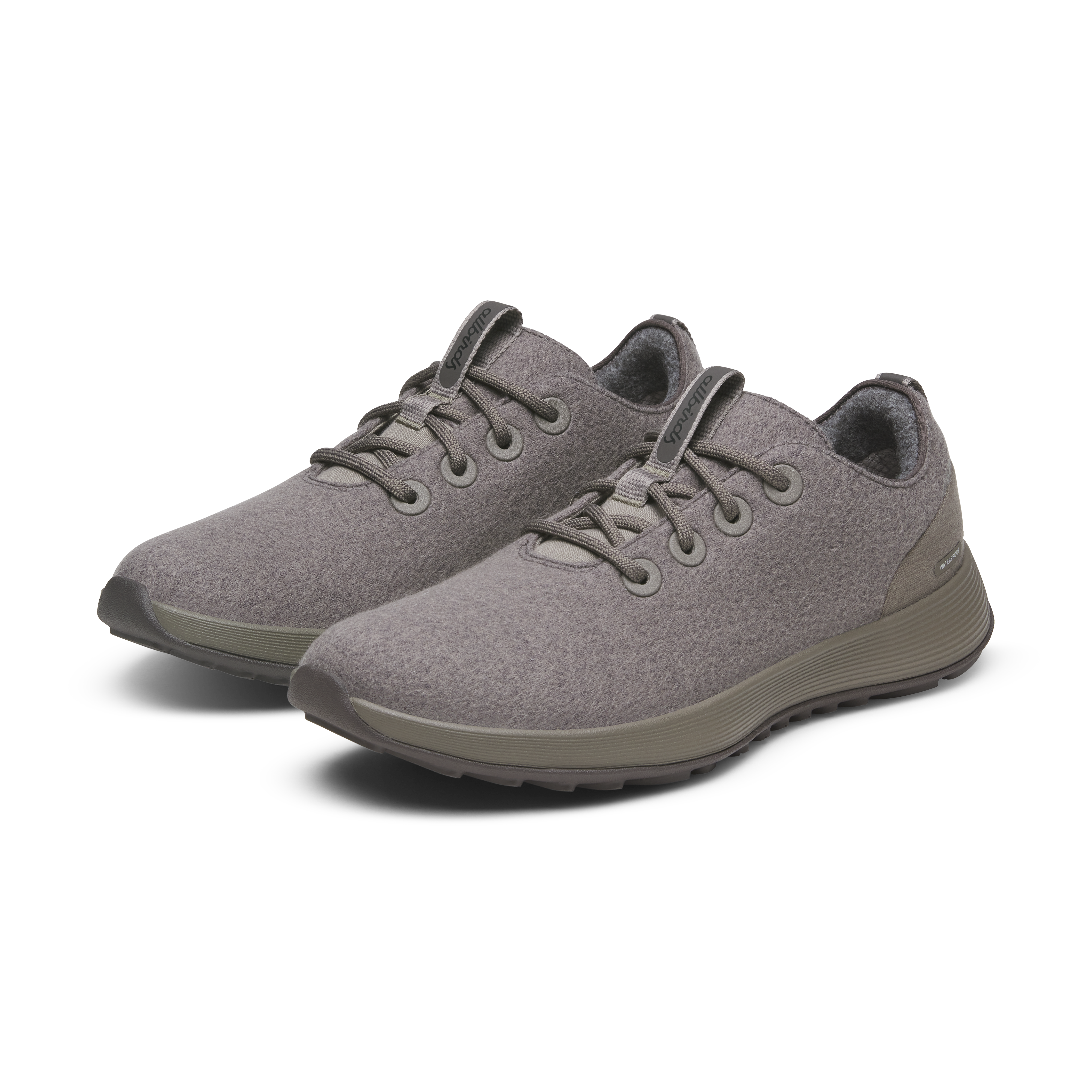 Men's Wool Runner NZ Waterproof - Weathered Brown (Weathered Brown Sole)