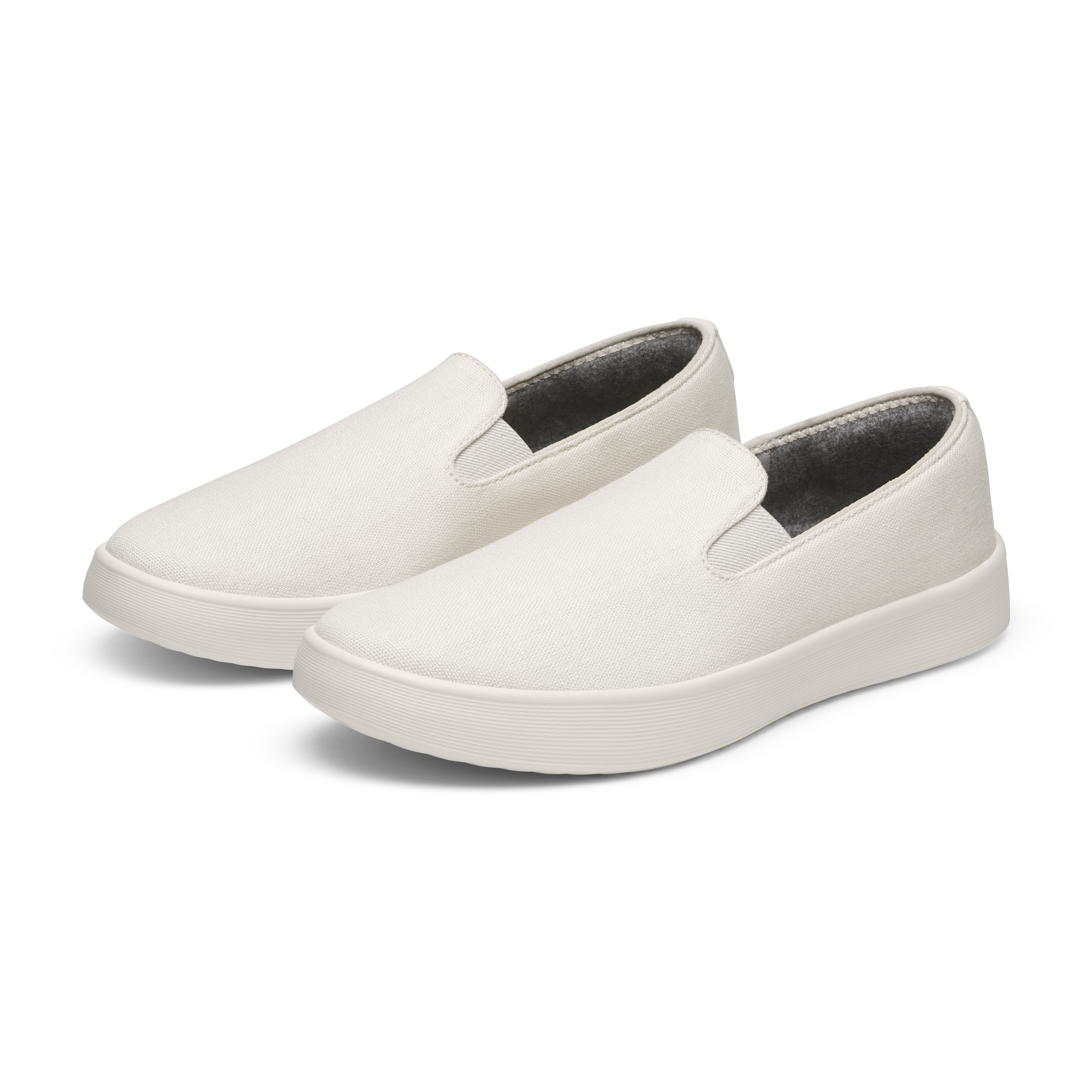 Women's Canvas Cruiser Slip On - Warm White (Natural White Sole)