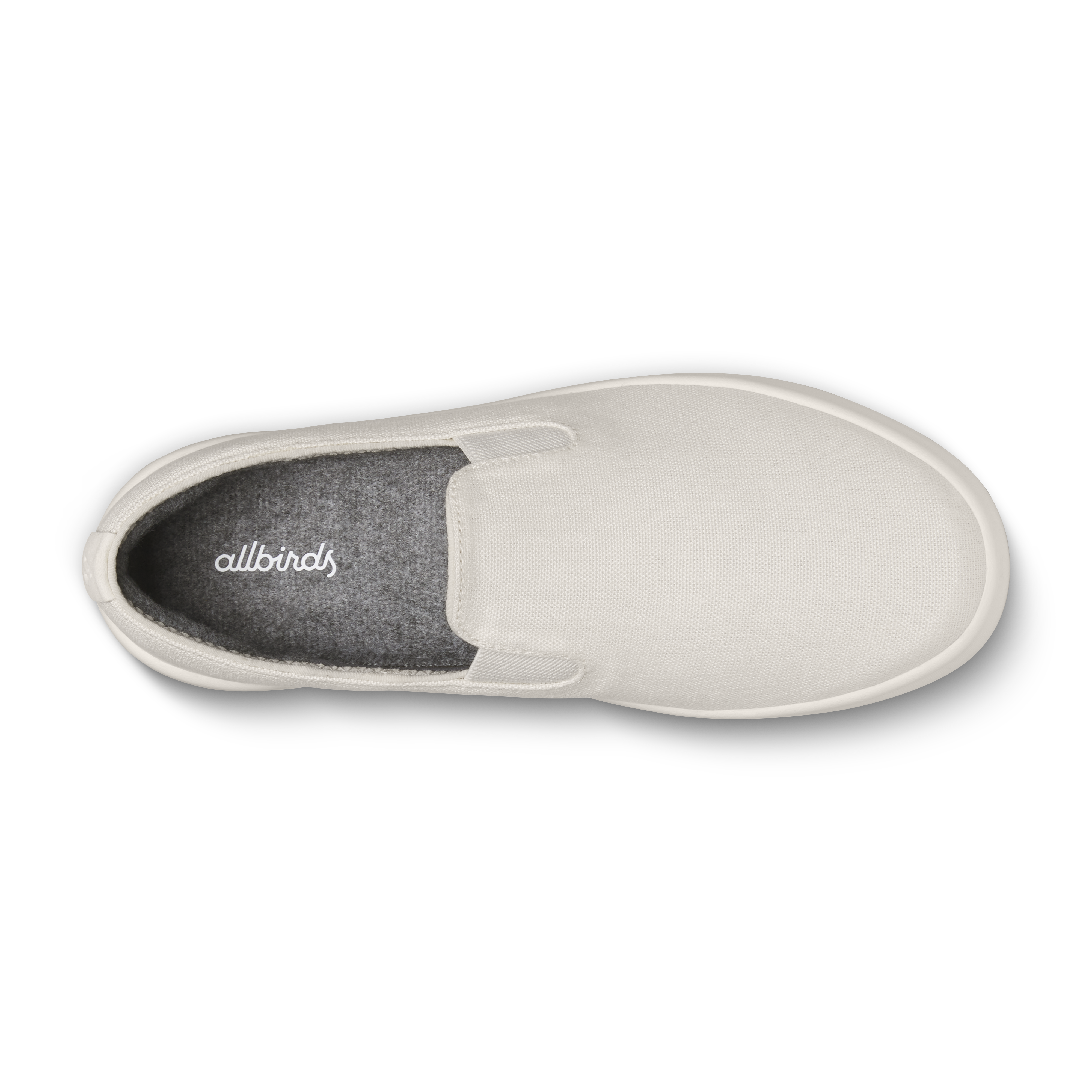 Women's Canvas Cruiser Slip On - Warm White (Natural White Sole)