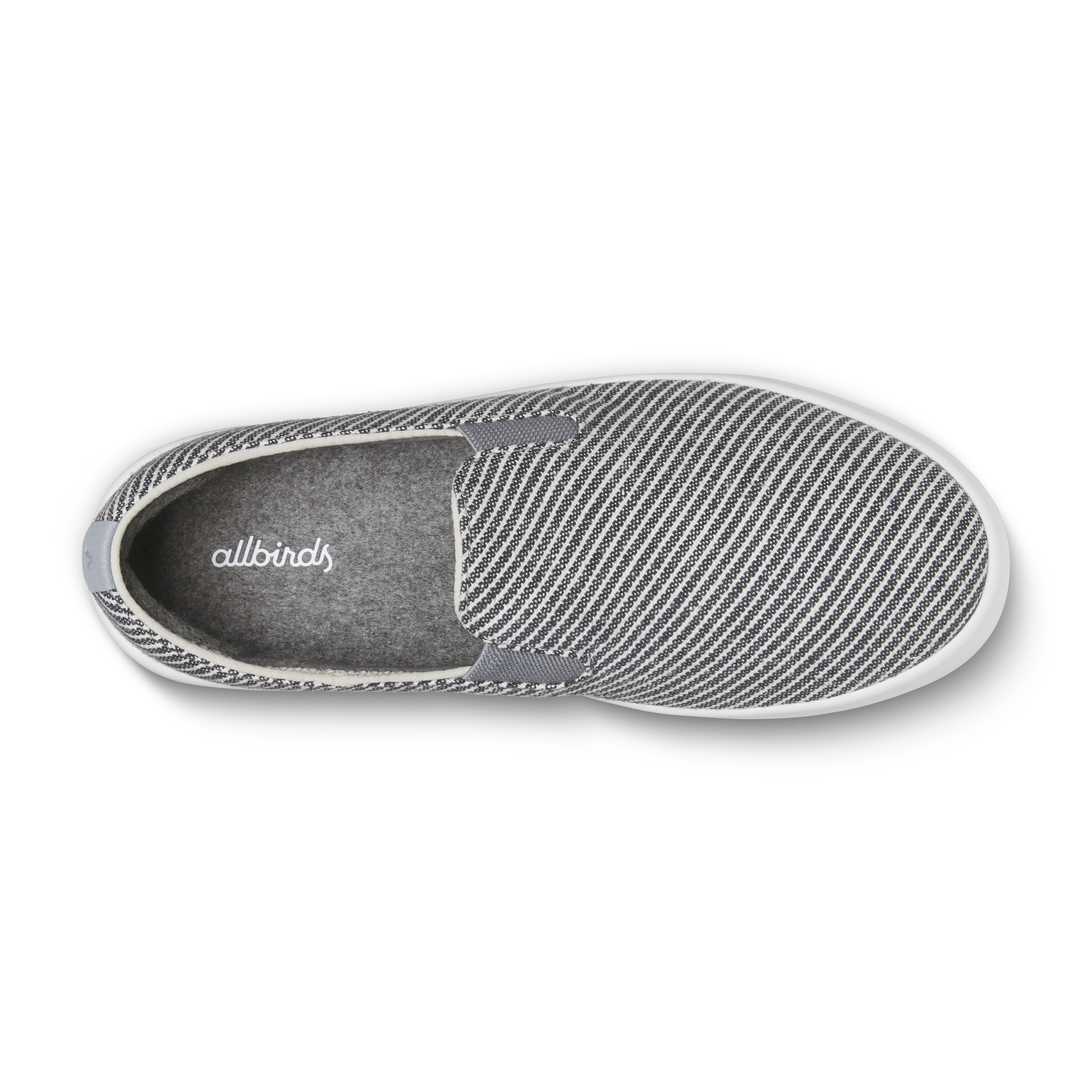 Women's Canvas Cruiser Slip On - Deep Navy Stripes (Blizzard Sole)