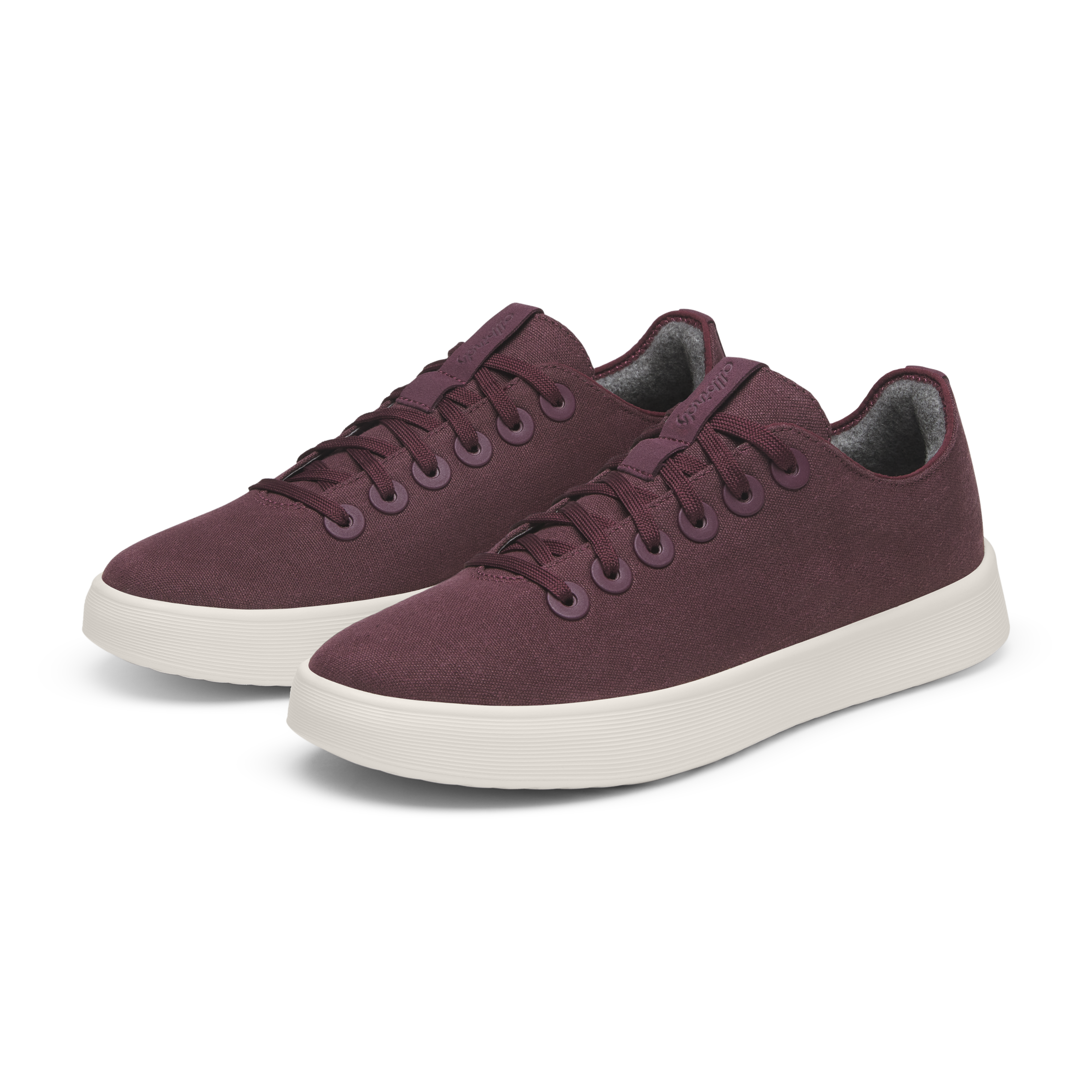 Women's Canvas Cruiser - Port (Natural White Sole)